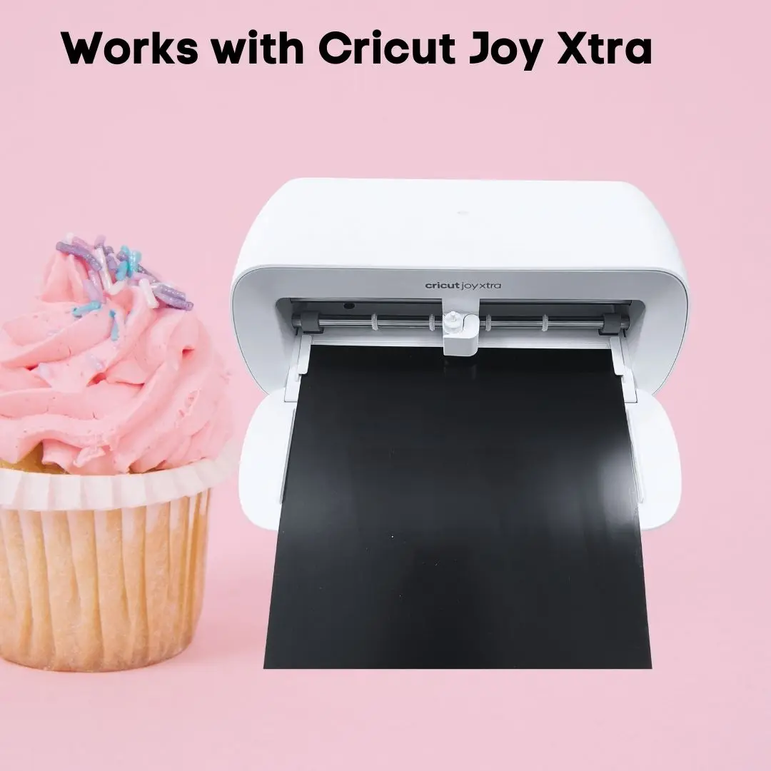 For Cricut Xtra Joy Film Roll DIY 9.5in x 3FT Smart Adhesive Vinyl Carved Decorative Stickers Long Last Durable Vinyl Film Roll