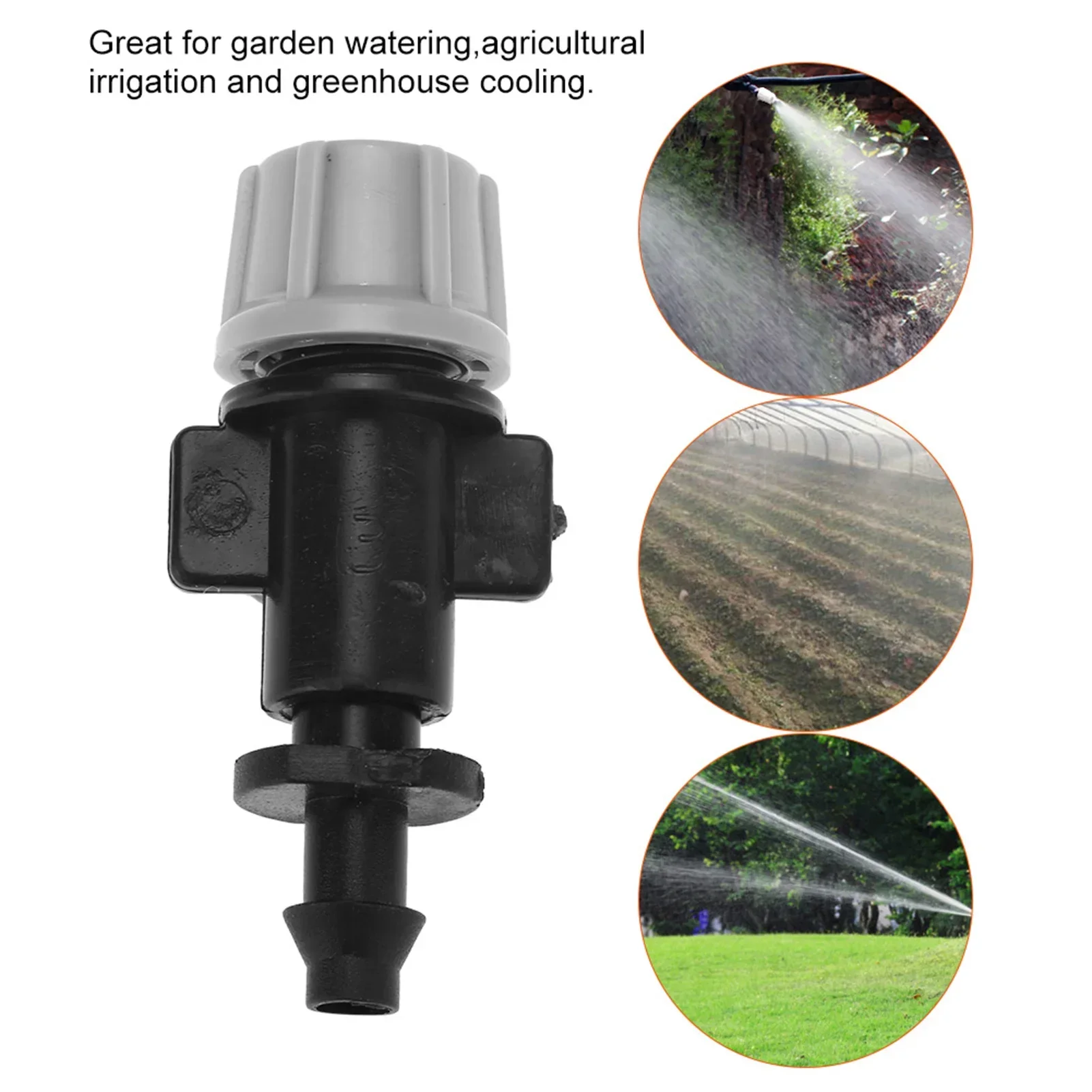 50pcs/set Misting Nozzles Sprinkler Head Atomizer For Garden Drip Irrigation System
