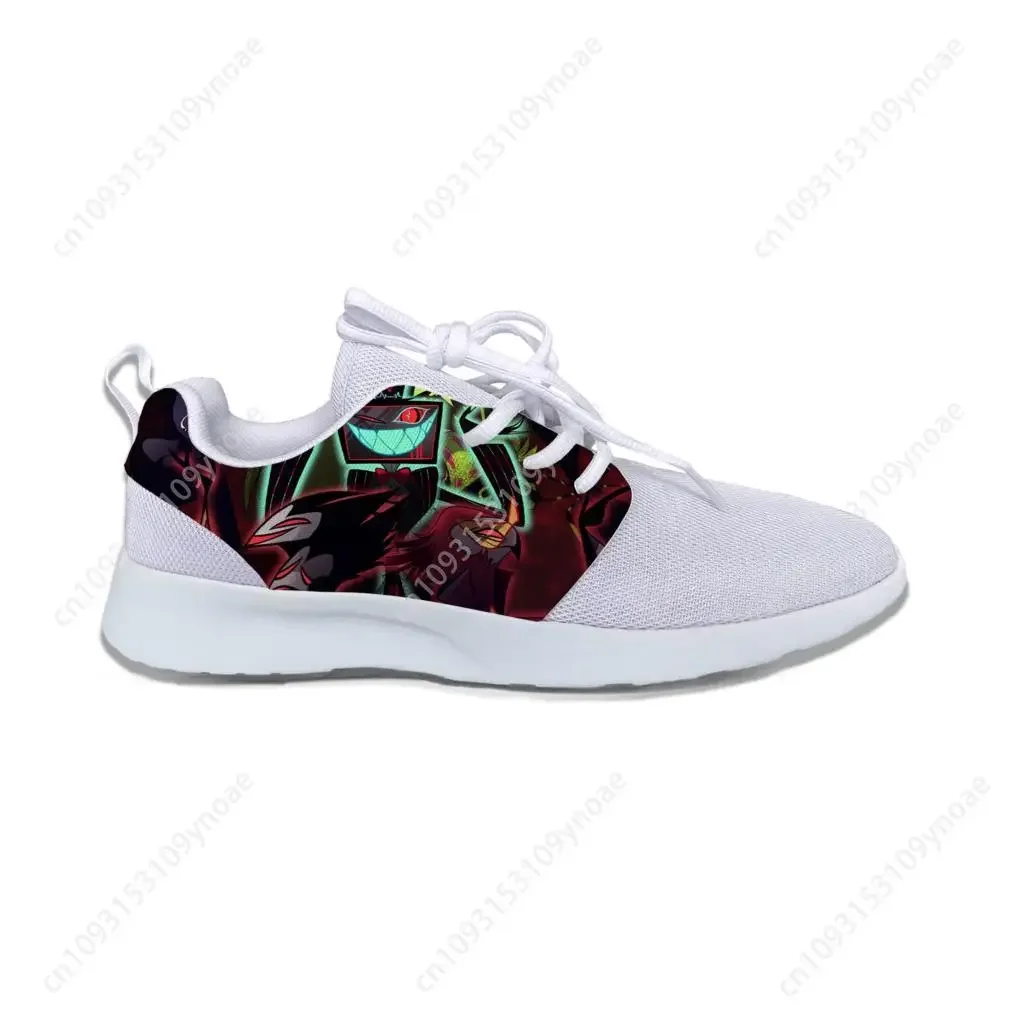 Caliente clásico Hotel Hazbin hombre mujer ligero transpirable 3D zapatos deportivos moda zapatos para correr zapatillas casuales de alta calidad