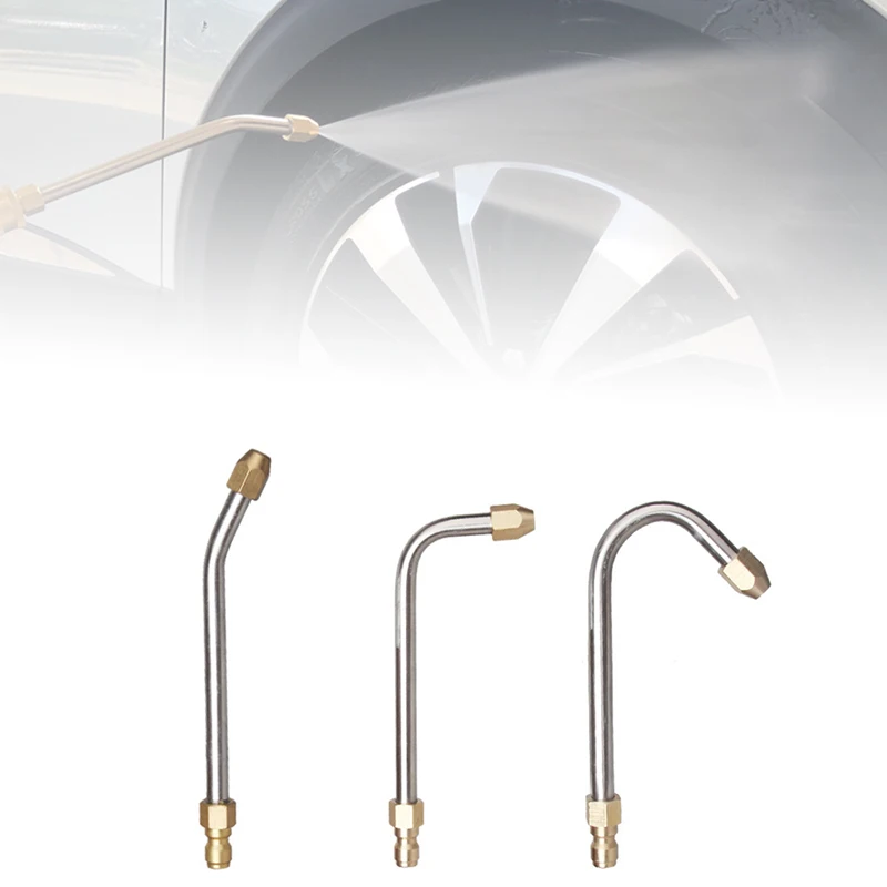 

6-размерная автомобильная мойка, многоугольная металлическая стержневая насадка для мойки высокого давления, водяной пистолет, удлинительная насадка для очистителя под давлением