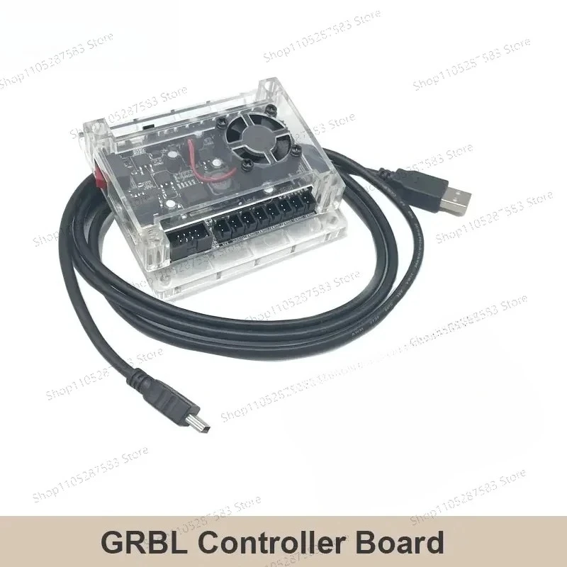 Placa base CNC GRBL 1,1, puerto tipo C, placa de control para máquina de grabado CNC, 3 ejes con función fuera de línea para máquina láser CNC3018