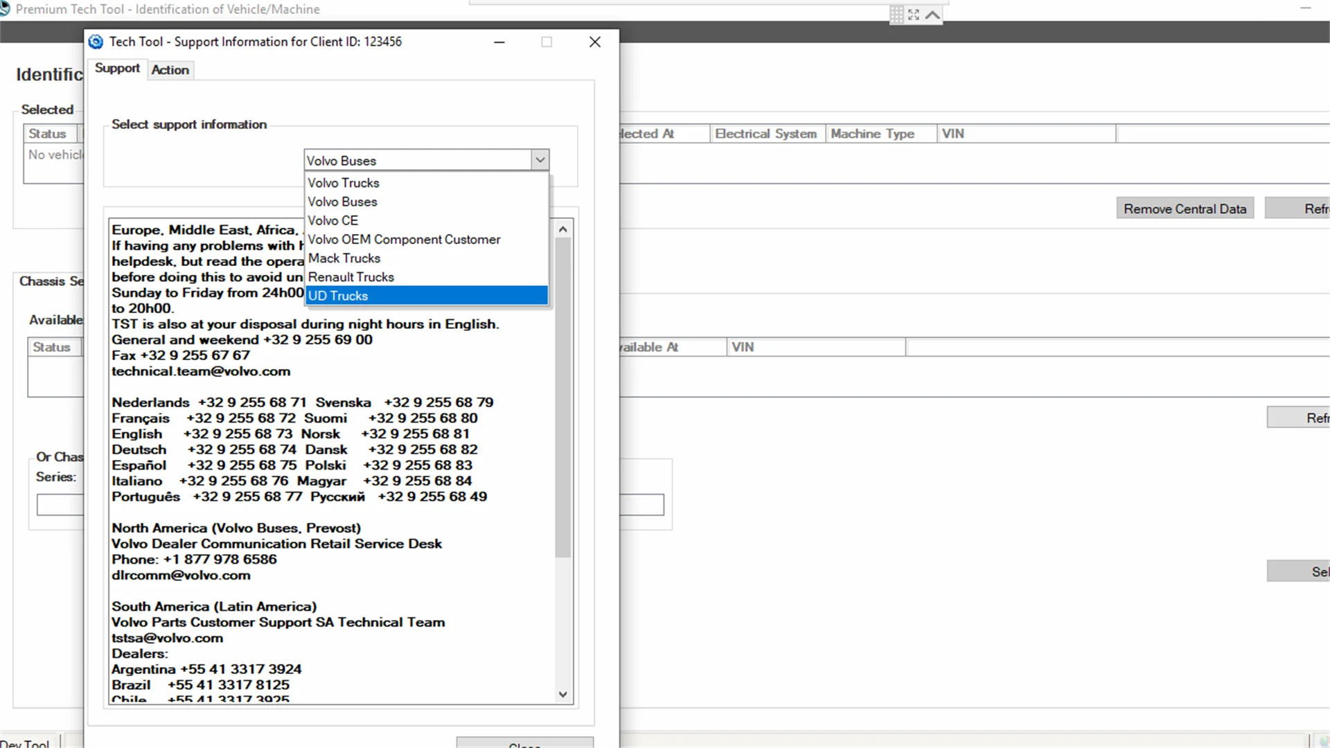 Tech Tool PTT 1.12.970 VCADS Diagnostic Software for Volv Renault UD Trucks support win10 win11