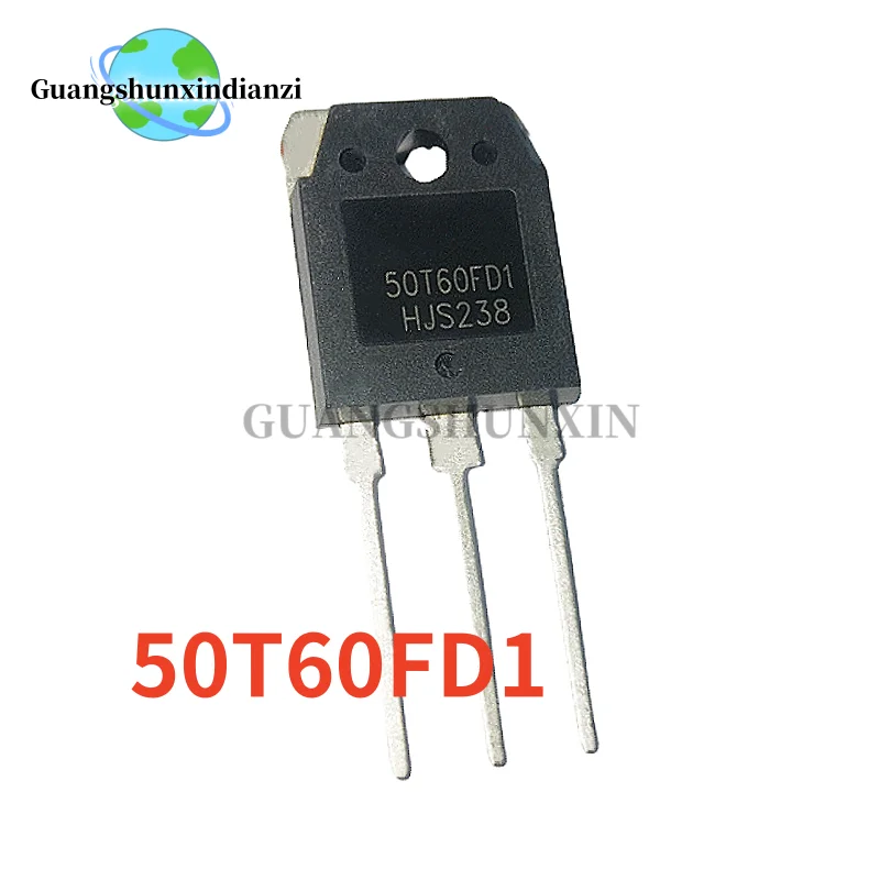 5Pcs Brand New 40N60FD2 40N60NPFD 50T60FD1 TO-3P 40N60 50T60 Best Quality transistor In Stock