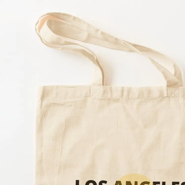 Los Angeles / New York Tote Bag Women's beach bags Woman shopper bag foldable reusable bag Canvas
