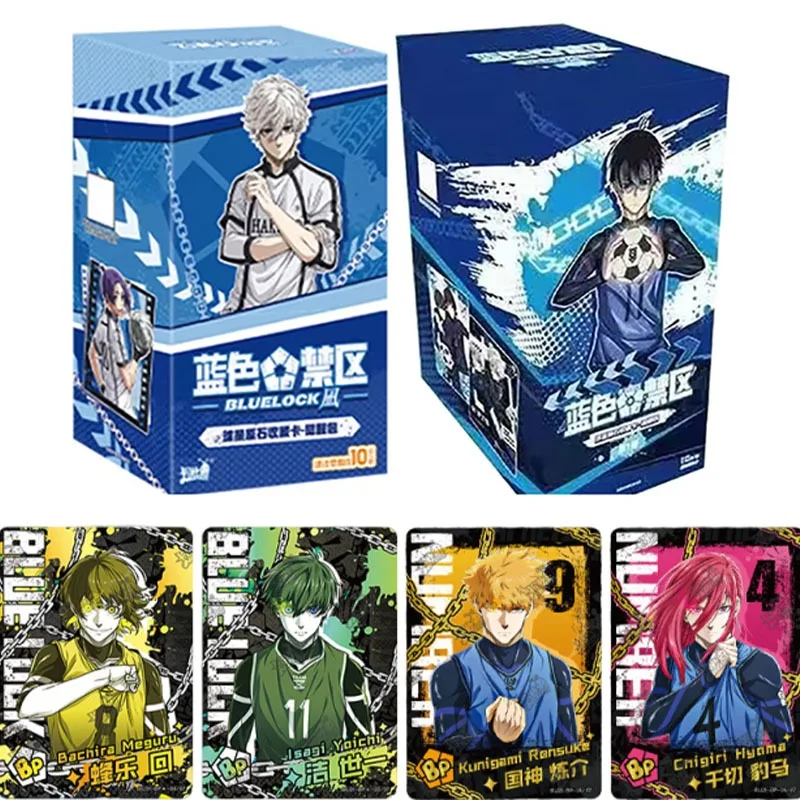 

KAYOU Blue Lock Awakening Pack Football Star Stone Collection Cards Seishiro Nagi Anime Trading Cards Rare Flash Cards Toy Gift