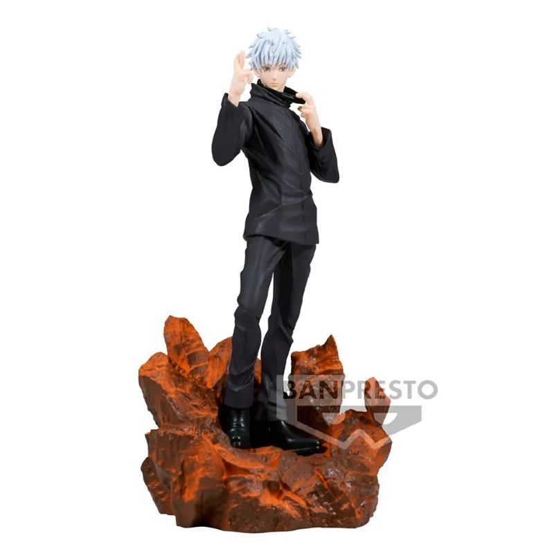 Original Genuine Banpresto Jujutsu Kaisen 11cm Gojo Satoru Jogo Anime Action Figures Model Toys Collection Gift Droppshiping