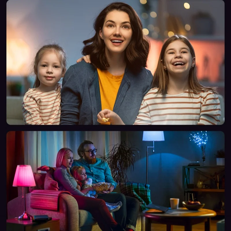 Yeelight لمبة LED ذكية متعددة الألوان M2 E26/E27 لمبة بلوتوث الذكية 1700K-6500K التحكم الصوتي 1000lm تعمل مع Google Home