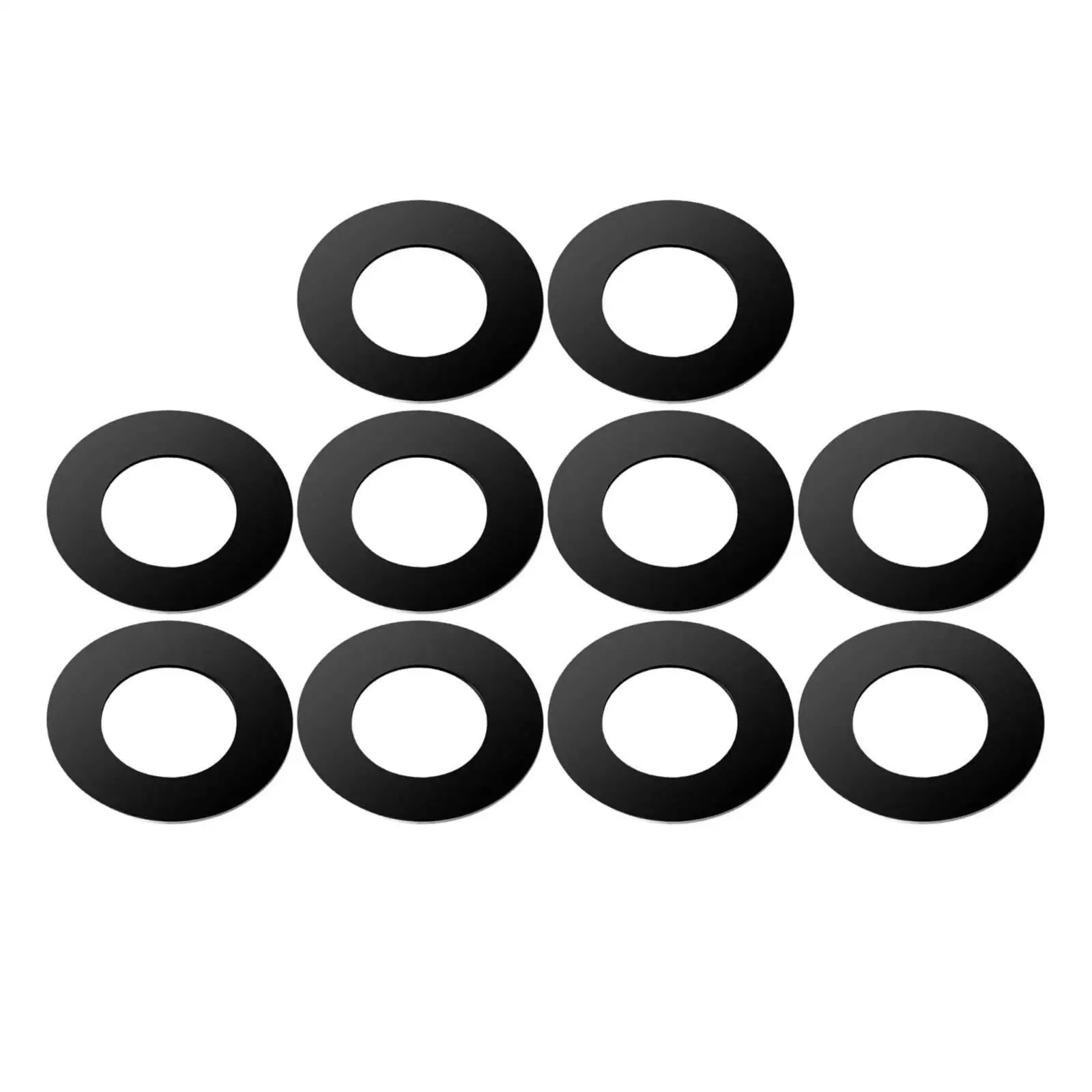 

10Pcs Bucket Pin Shims Replacement 4.5cm for Skid Steer Loader for Excavator Spacers Gaskets for Case Heavy Equipment