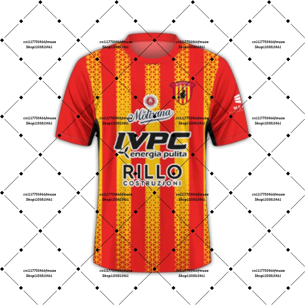 2026-27 Italy Outdoor Soccer Sports Breathable Dry-fit Top Adult T-shirt Benevento Calcio Unisex Home Training Football Jersey