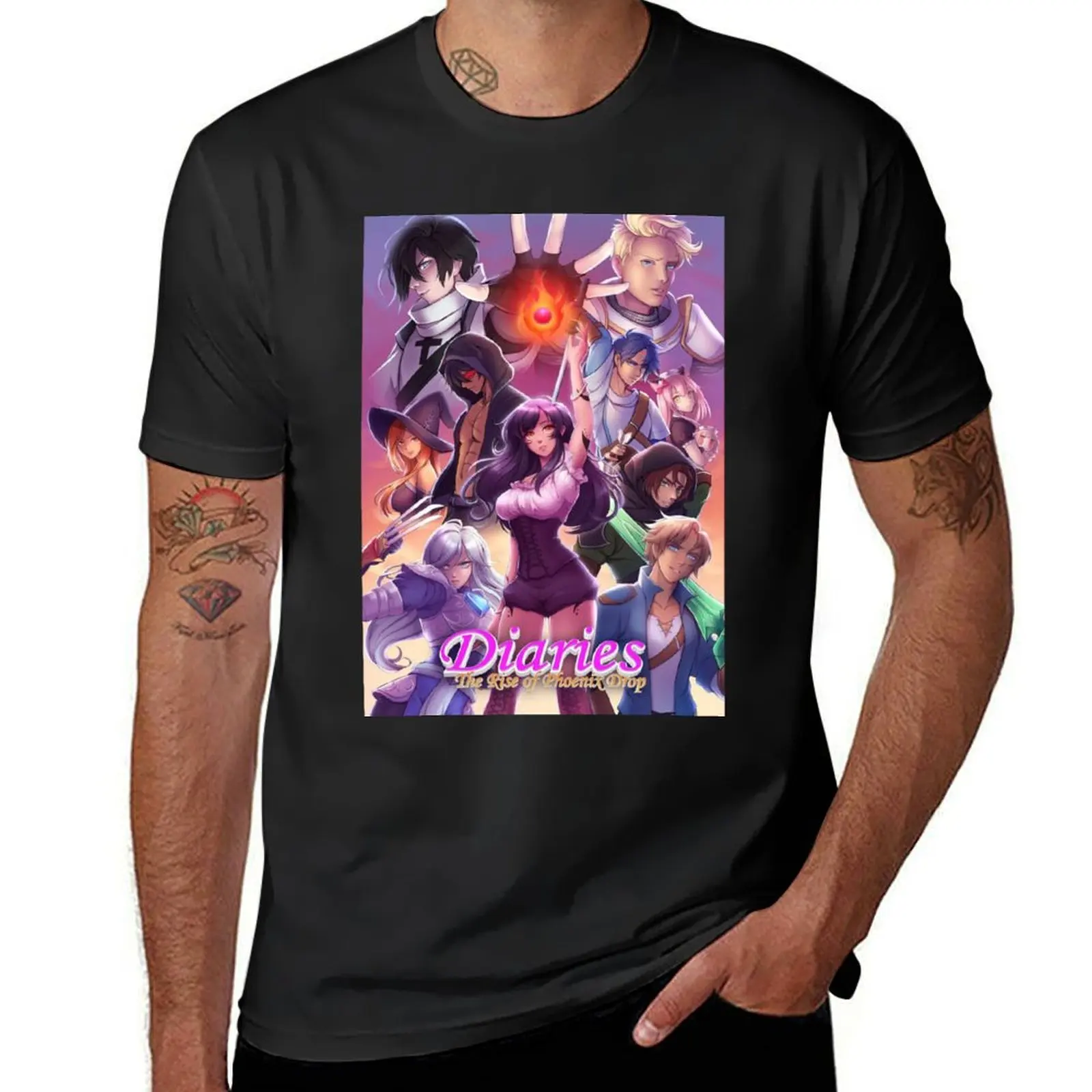 The Cat Aphmau Rise Poster T-Shirt quick drying Aesthetic clothing customs blanks mens t shirts pack