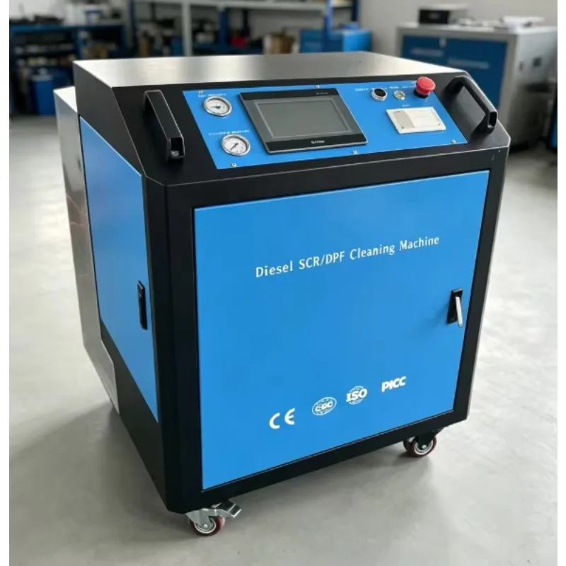 Water Flushing High Pressure Purging DPF Cleaning Machine for SCR DPF Carbon Soot Removal