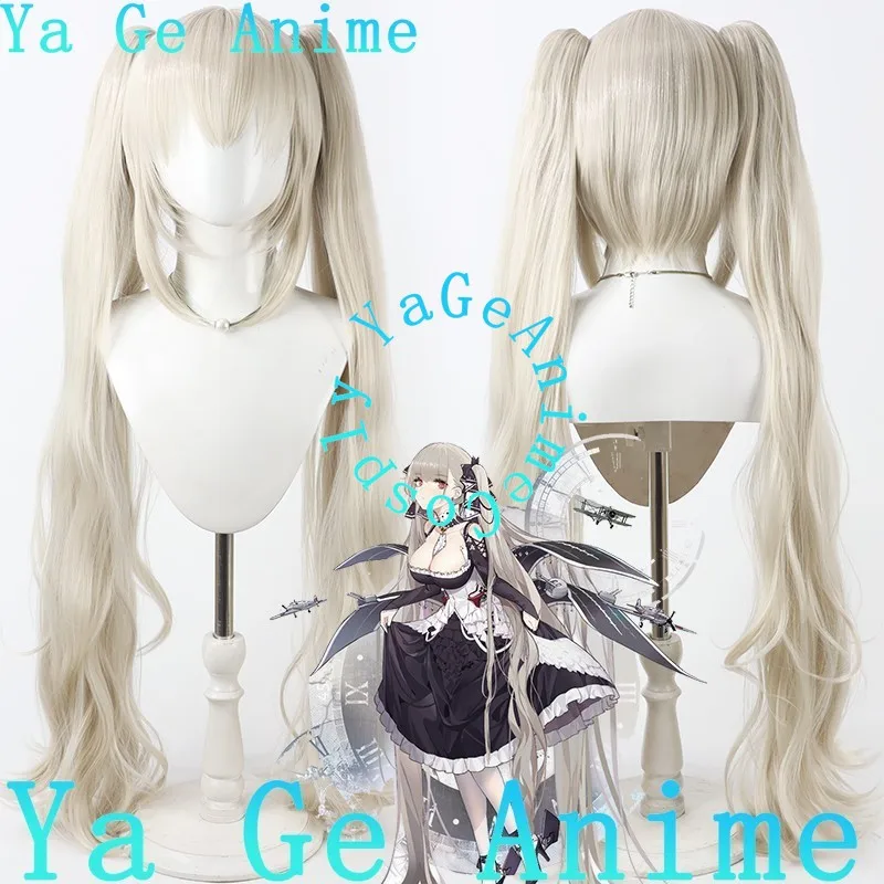 

Ya Ge аниме-магазин Azur Lane HMS формальный парик для косплея аниме игры Хэллоуин карнавал вечерние синтетические термостойкие волосы
