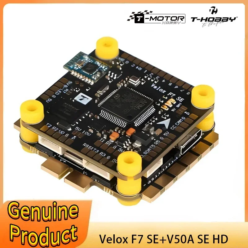 T-HOBBY T-MOTOR VELOX F7 SE V50A SE HD FC&ESC FPV Stack Flight Controller 30.5*30.5mm for RC FPV Drone HD Drone DIY Parts