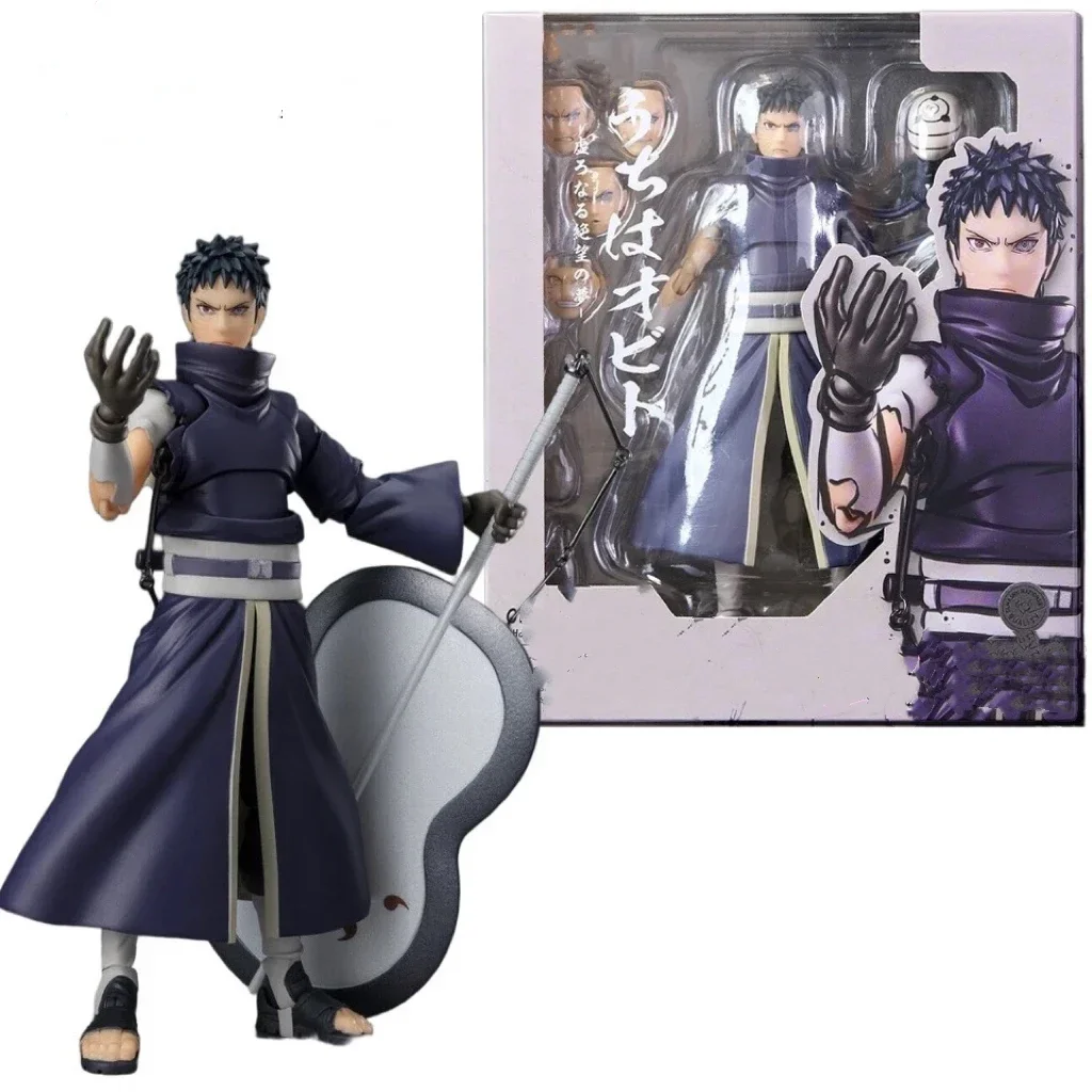 

Новинка фигурка Наруто S.H. Фигурка Shf Shippuden Uchiha Obito экшн-фигурка модель Ko Коллекция игрушек в подарок