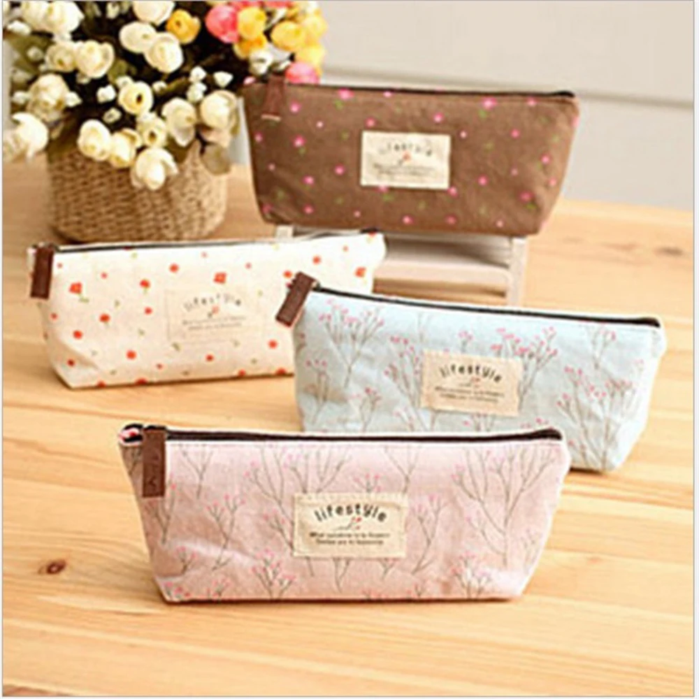 1 Pcs Pencil Case Large Capacity Kawaii School Pen Case Supplies Pencil Storage Bag Students Pencil Cases Statione