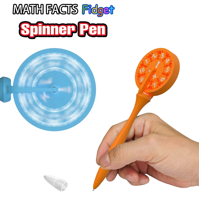 Cijfer Vingertop Spinners Decompressie Pen Wiskunde Puzzel Speelgoed Spelletjes Wiskunde Operaties Schoolbenodigdheden Briefpapier