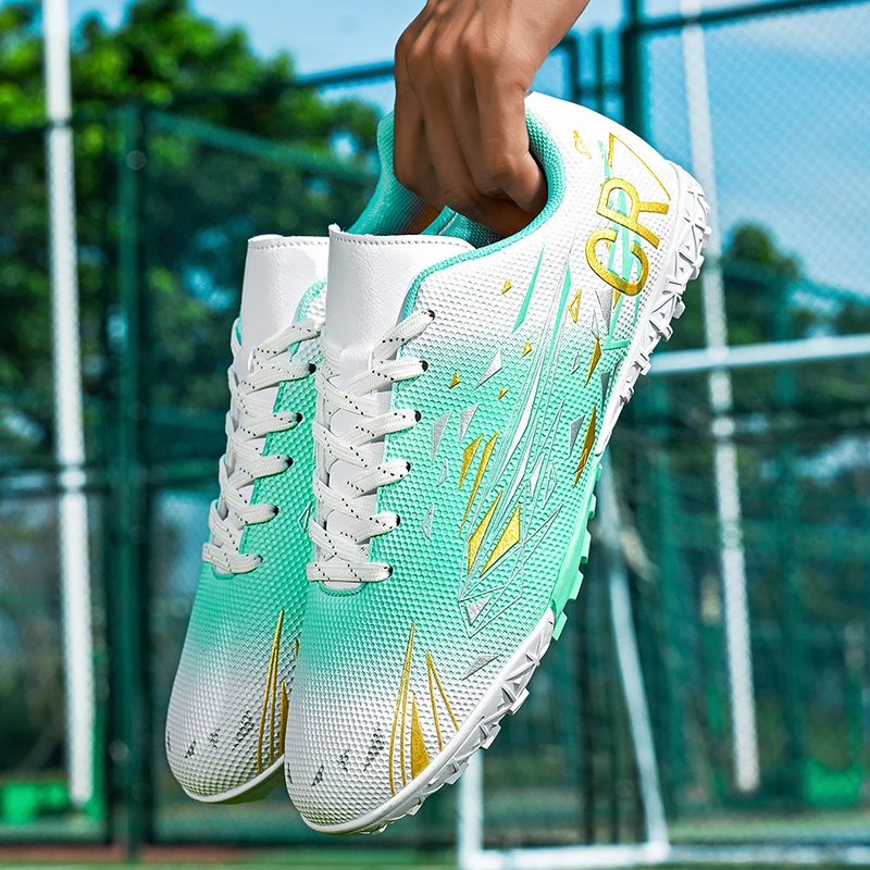 New Ultralight Non-Slip Soccer Shoes - Professional Football Boots for Adult/Kids Boys Grass Training Cleats