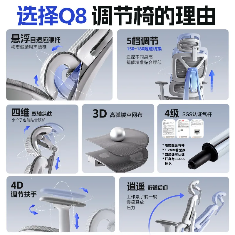 

Стул Офисная мебель Регулируемые по высоте настольные стулья Предложение стульев для кухни Эргономичный игровой стул Бесплатная доставка Подголовники