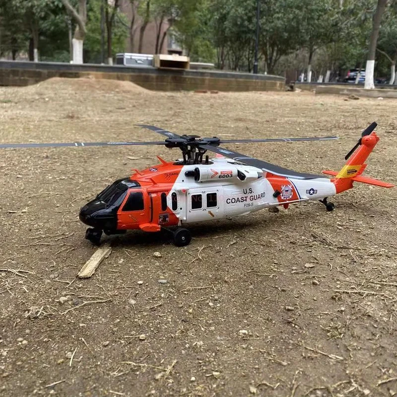 

Yuxiang F09-S 6-канальный UH60 радиоуправляемый вертолет Gps оптический поток двойного позиционирования с камерой передача VR автоматический возвратный Heilcopter
