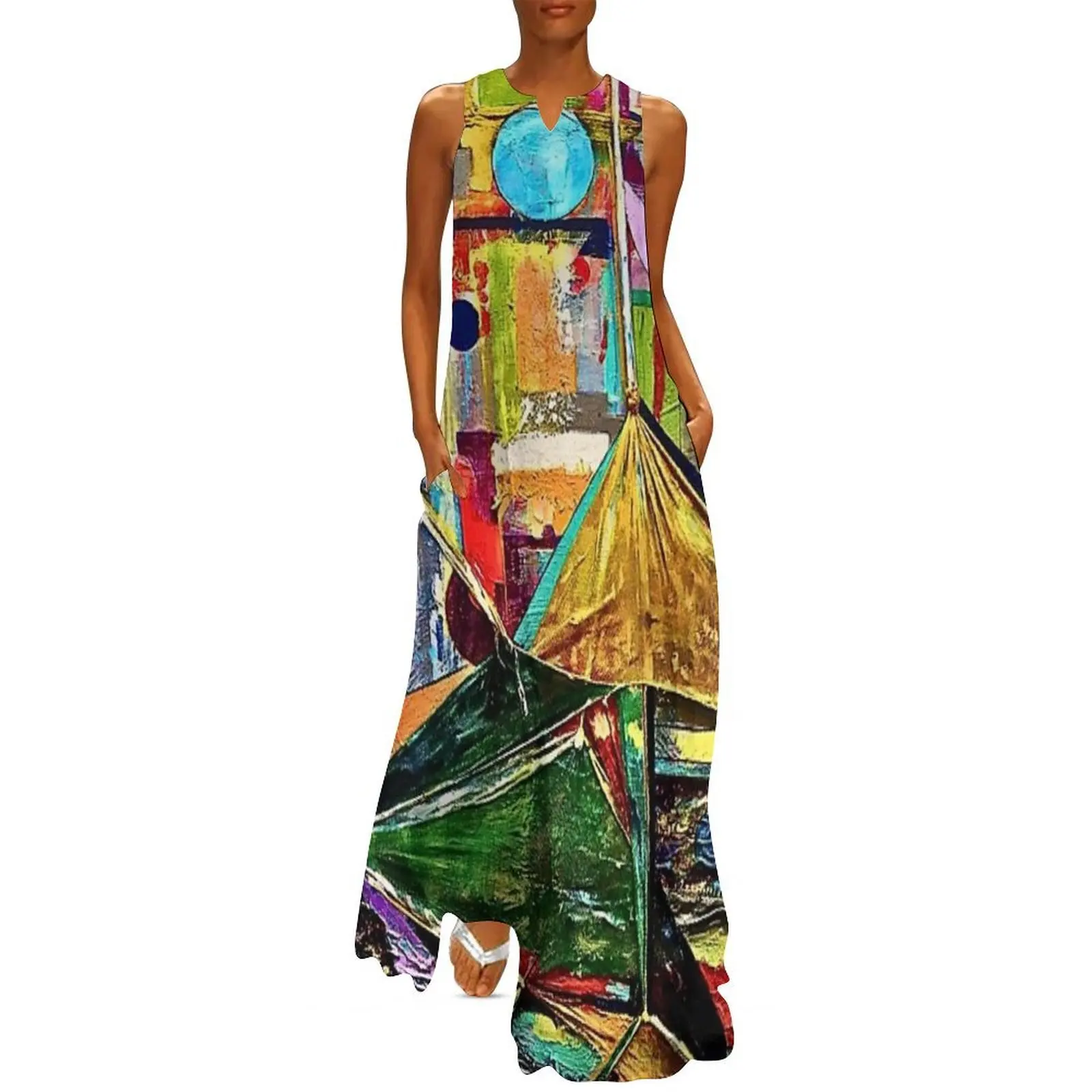 

Sea's Graceful Dancer Long Dress Dance dresses Dress woman summer dress woman 2025 dresses for woman 2025