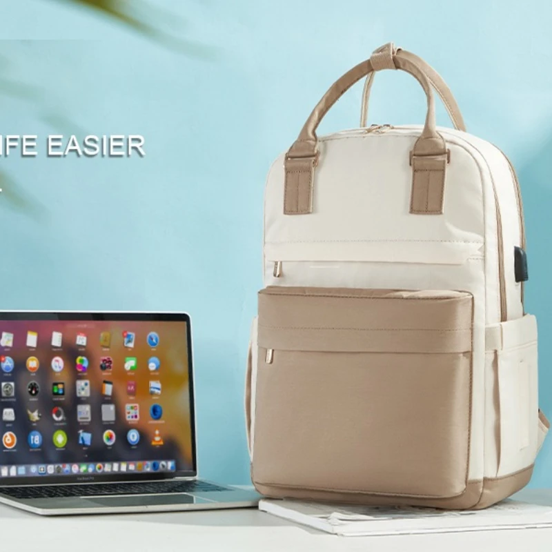 Versatile Laptop Bag - Multi-Functional Business Backpack for Outdoor Travel, School, and Valentines Gifts with Casual Style