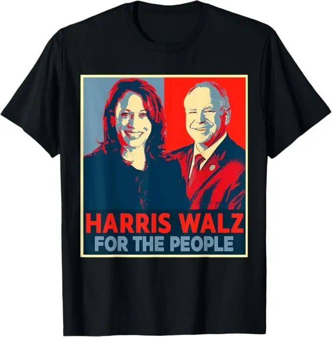 Kamala Harris Tim Walz Waltz For The People 2024 Unisex T-Shirt