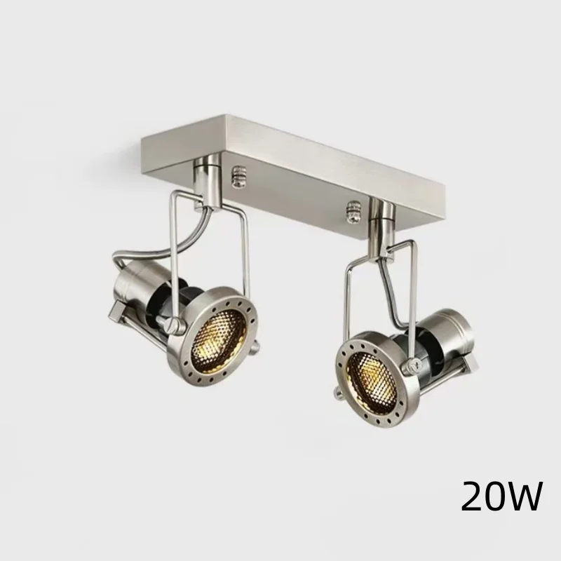 Industrial style retro Bauhaus open top GU10, industrial office, hotel store 85-265V industrial light luxury style