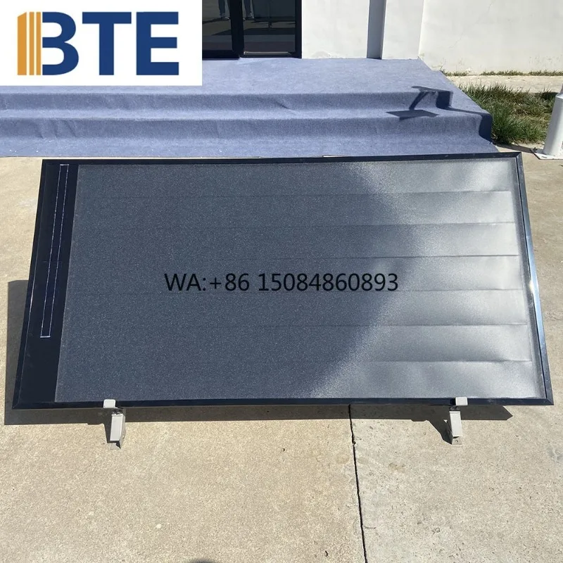 2025 New Design Solar air Heater with Fan Low Maintenance Solar Thermal air Heater  Solar panel power generation