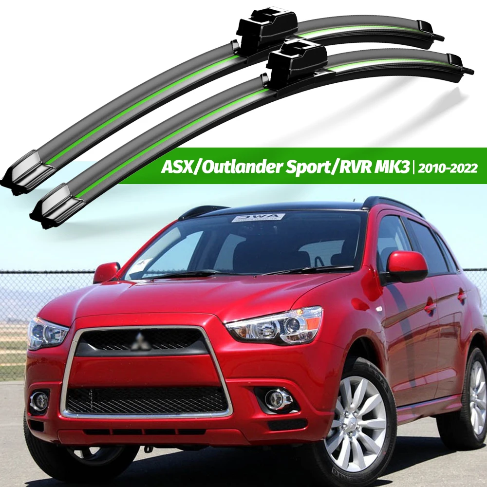 Wiper Front Wiper Blades For Mitsubishi ASX Outlander Sport RVR 2010 - 2022 Windshield Windscreen 24\