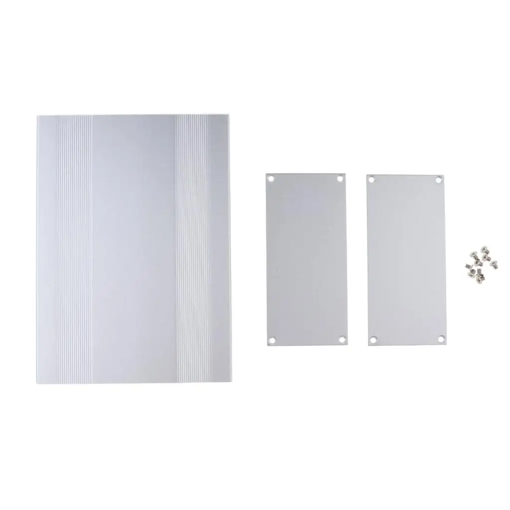 Extruded Aluminium Box Split Body Electronic Enclosure Case for PCB Junction Metal Box DIY Controller Computer Projector