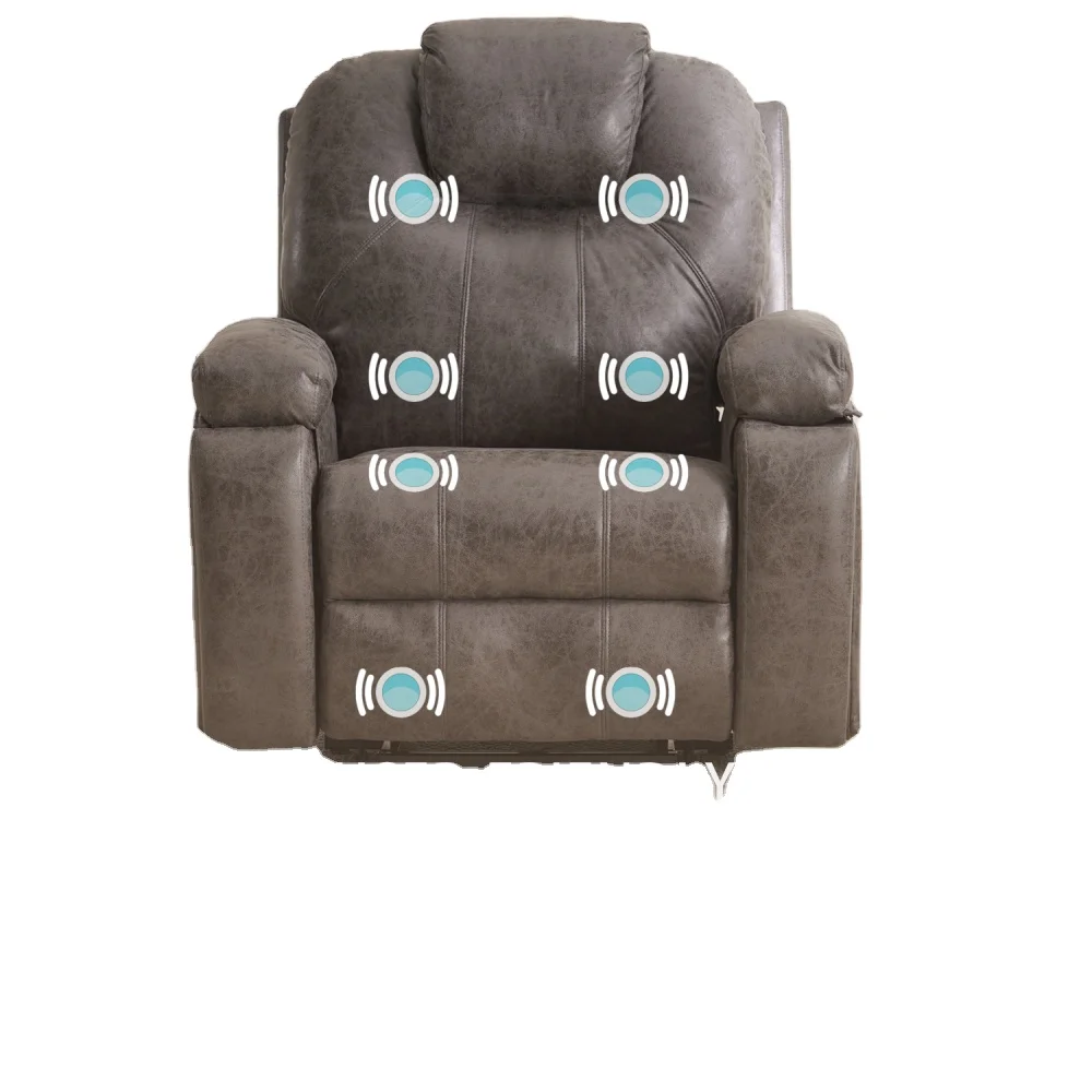 

Power Lift Recliner Chair with Massage for Elderly, Overstuffed Wide Recliners, Heavy Duty and Safety Motion Reclining Mechanism