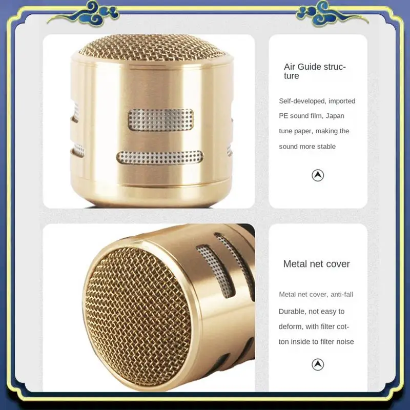 Capsule core per microfono dinamico professionale portatile 4X Cartuccia di ricambio per microfono MIC Core N-M282