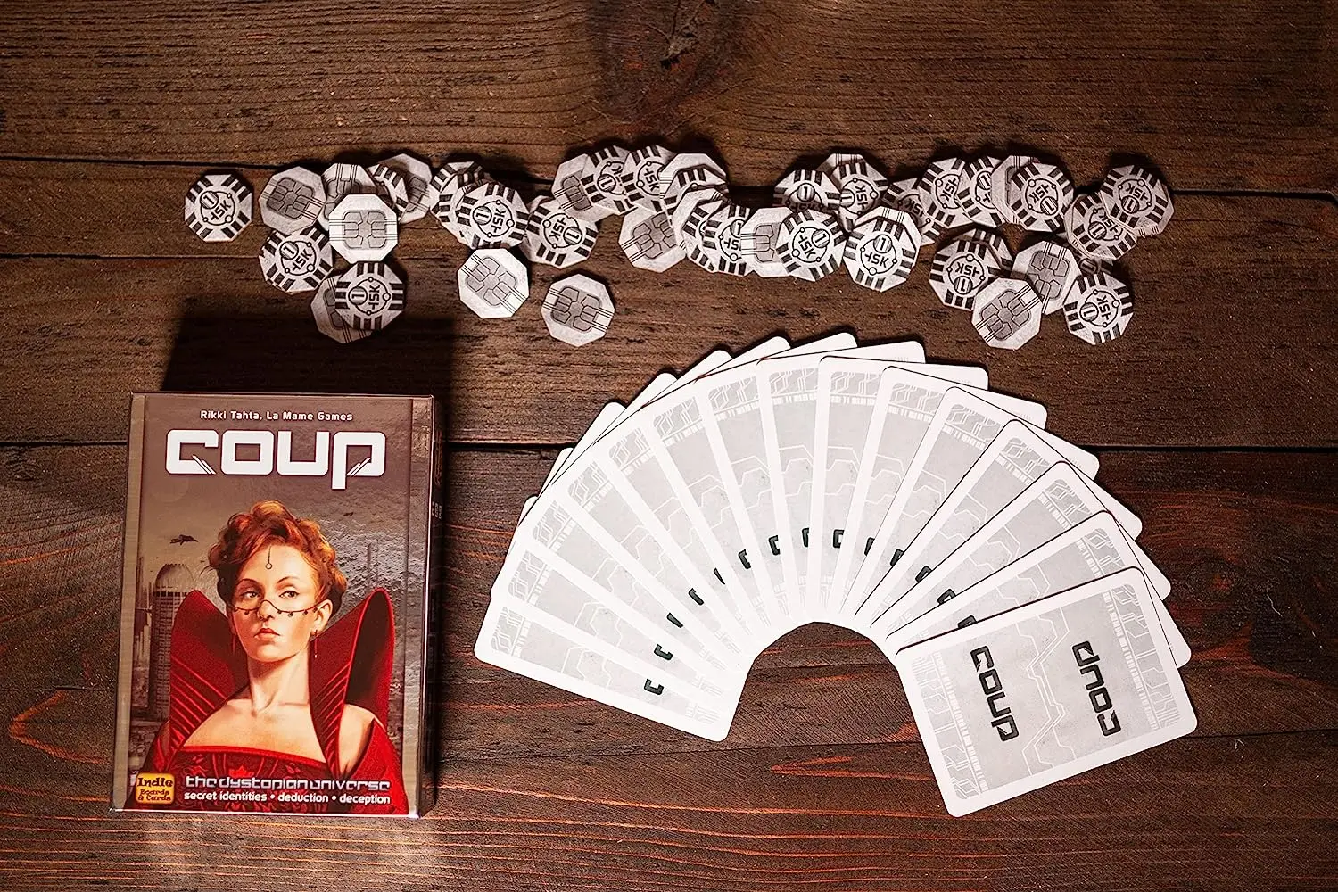 Indie Boards and Cards | Coup | Card Game | IBCCOR2 Coup Reformation 2nd Edition Expansion Card Game