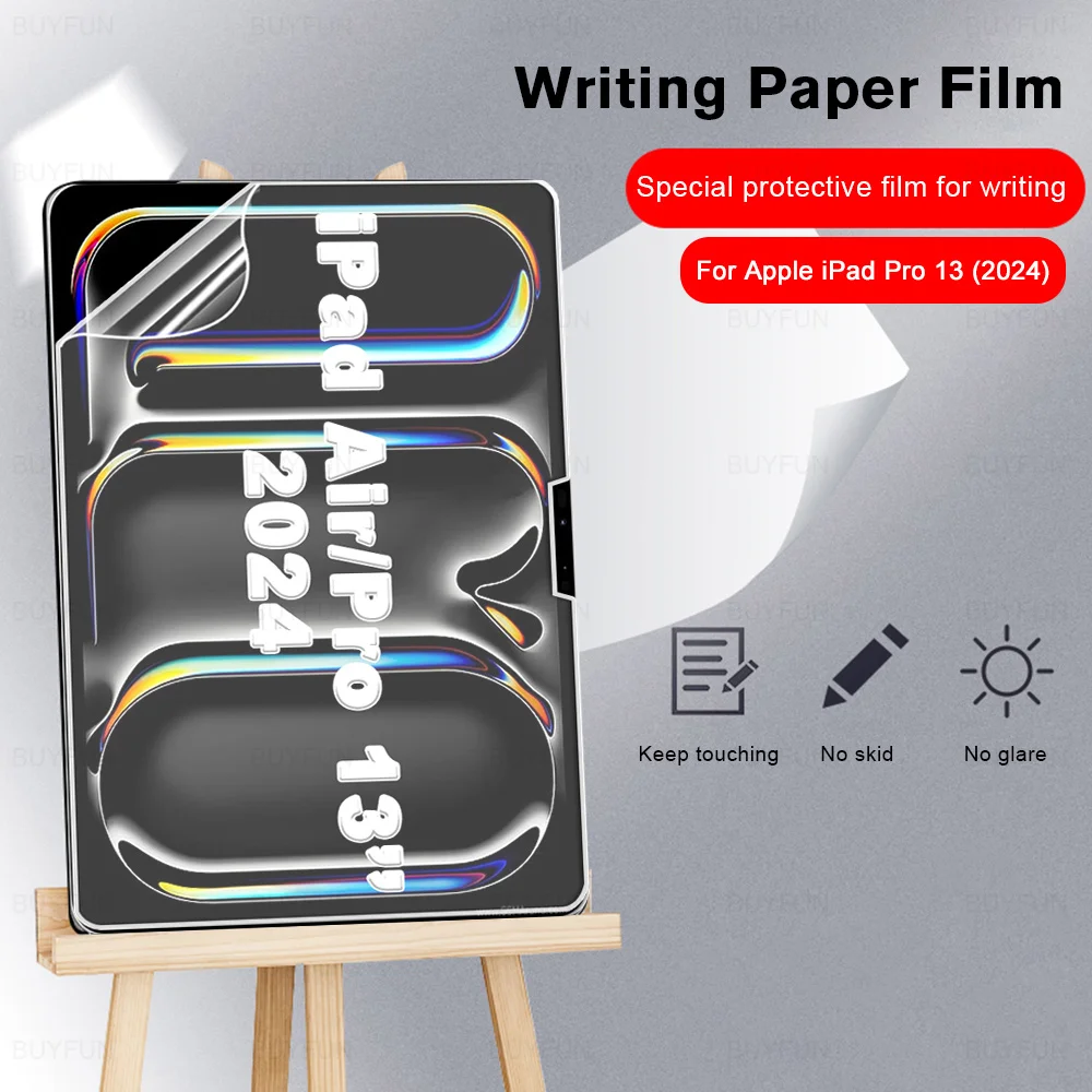 

Like Paper Film Screen Protector For iPad Pro 13 (2024) i Pad Air 11 inch 7th 5th 6th Generation Matte Feel Write Film Ipadpro