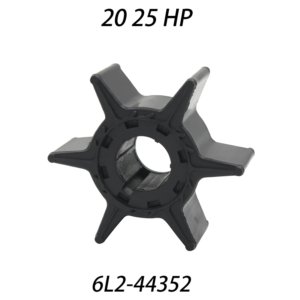 20 25 30 40 50 60 70 75 80 85 90 100 HP Water Pump Impeller for Yamaha Marine Outboard 689-44352 6G0-44352 6L2-44352 6F5-4435