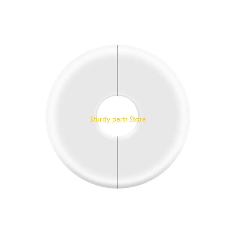 97QC Пластиковая крышка Элегантная крышка розетки с кабельной розеткой для домашнего офиса