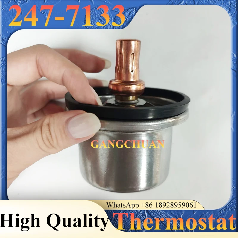 Kühlmittelwassertemperaturregler Thermostat 247-7133 248-5513 Motorteil für E330L 3306 TAD55