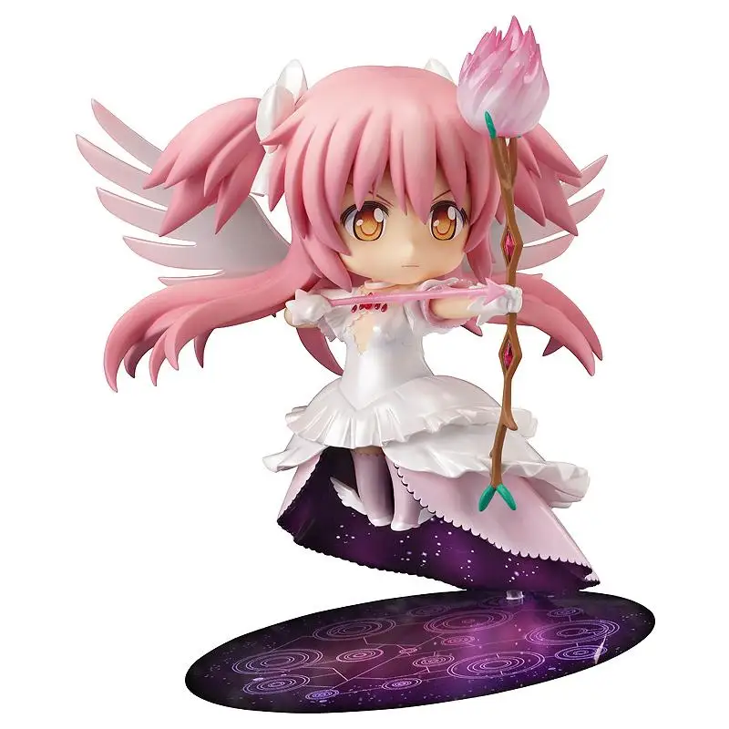 Puella magi madoka magica gsc kaname madoka anime personagem modelo periférico boneca móvel ornamento de mesa edição limite