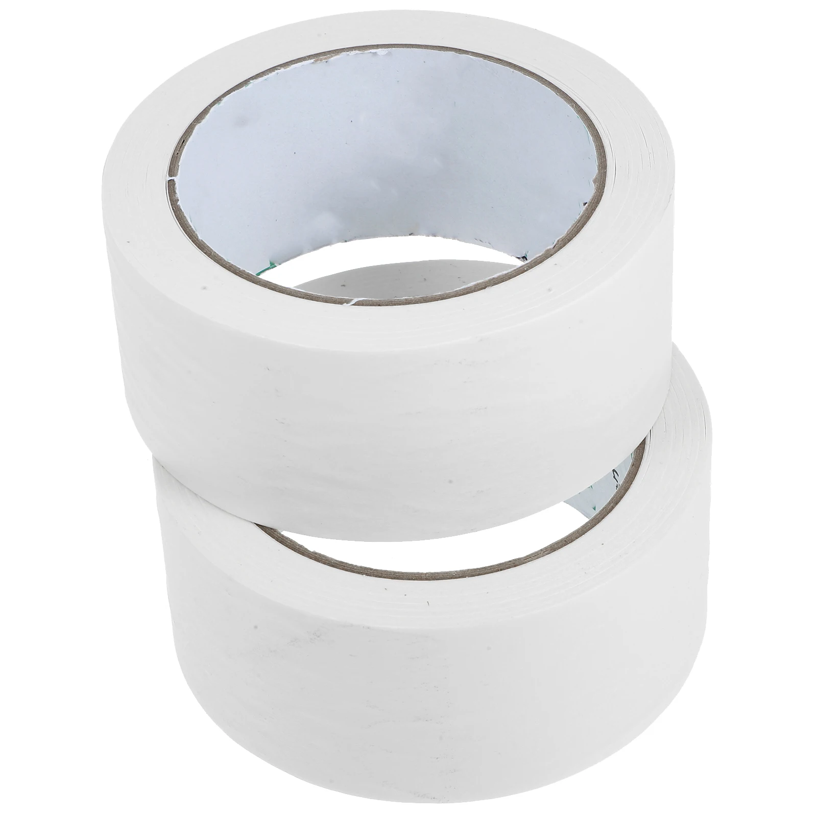 

2pcs 2 Rolls White Writable Kraft Paper Tape 45MMx30M Self Adhesive Sealing Tape for Packing Boxes Shipping Mail Packages
