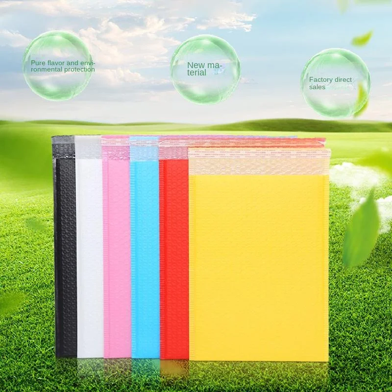 10pcs/lot Color Bubble Mailers Poly Bubble Mailer Self Seal Padded Envelopes Gift Bags Colorful Packaging Envelope Bags For Book