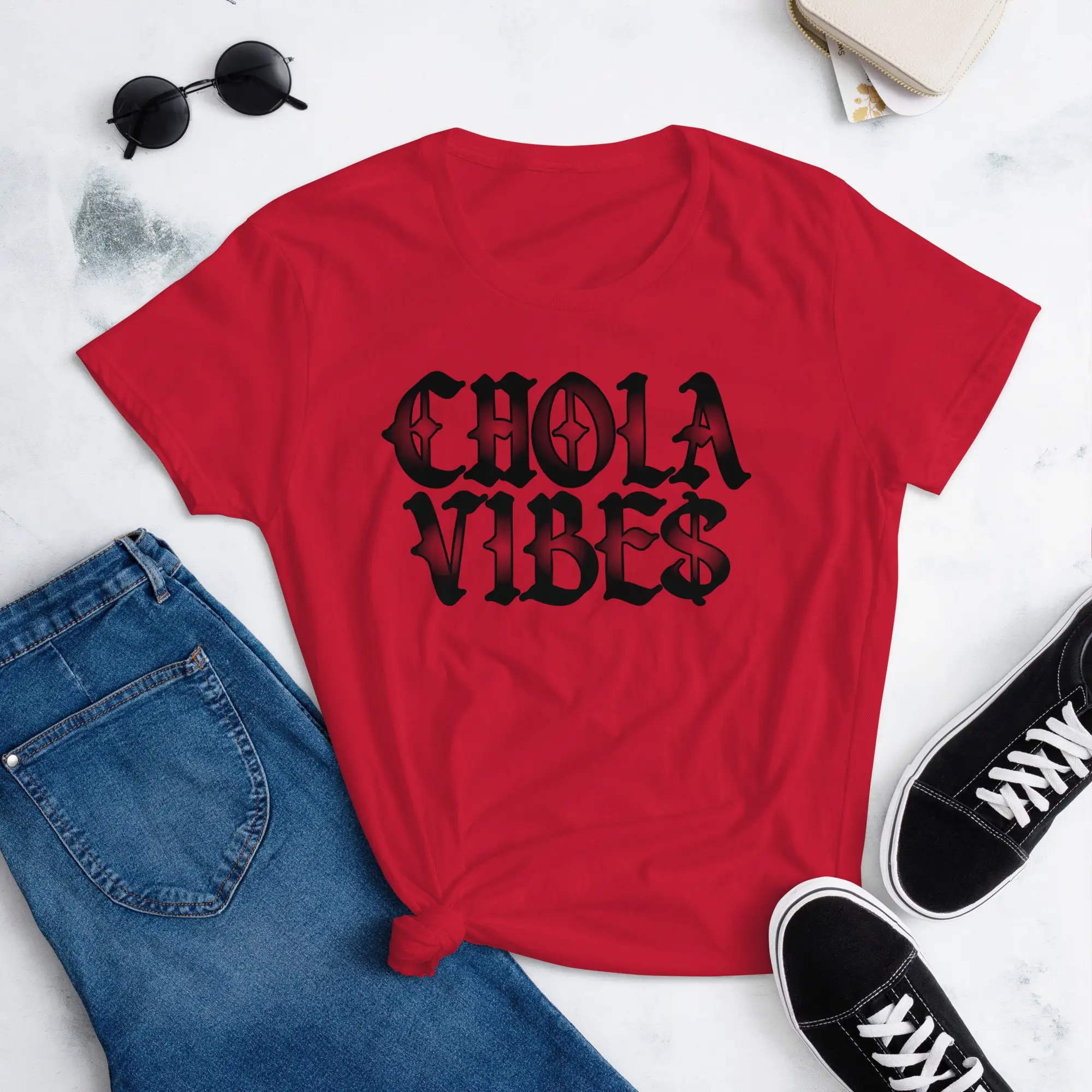 Chola Vibes Women's short sleeve T Shirt