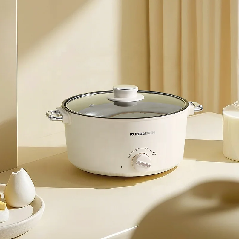 ZC1-электрическая рисоварка большой емкости, удобная многофункциональная горячая кастрюля, бытовая электрическая сковорода