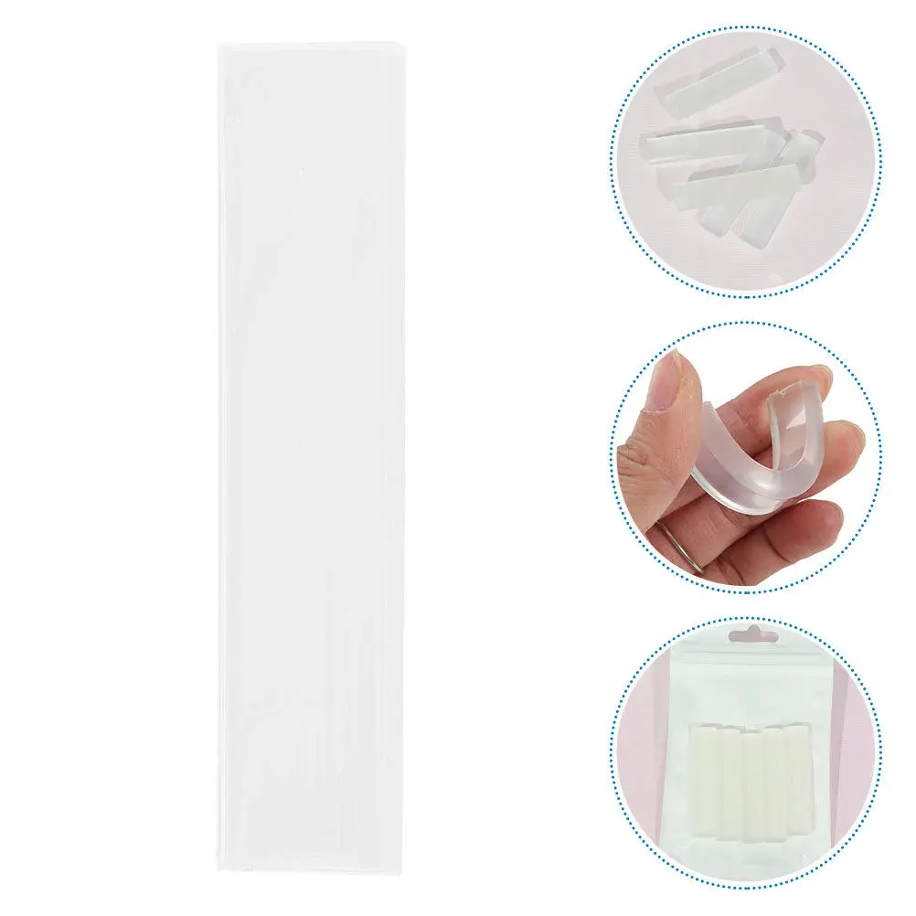 

5pcs Resin Clay Material Transparent Thermoplastic Strips For Diy Crafts Modeling Sculpting Moldable Melting Craft Kit