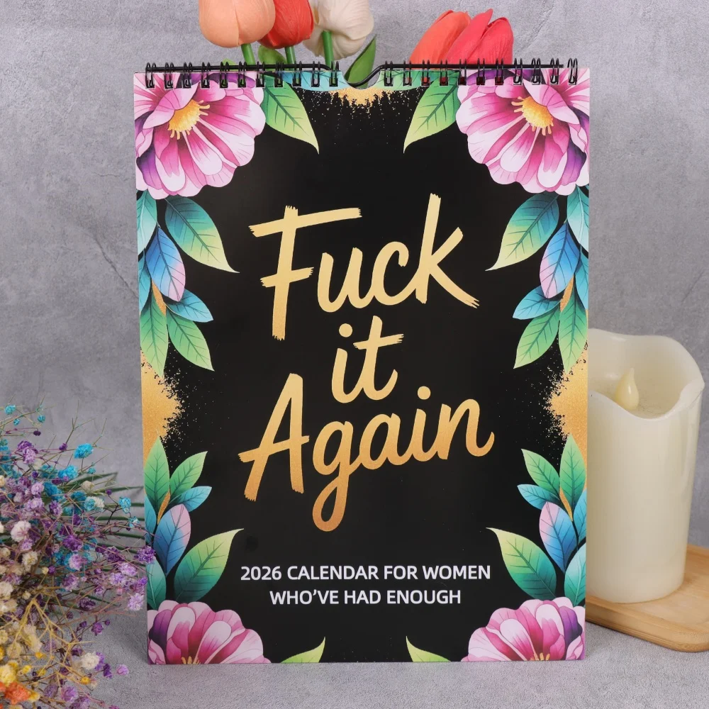 

2026 Calendar for Women Who've had Enough ,Funny party gift Home Office Wall Calendar - Funny Monthly Calendar Gift for Womens