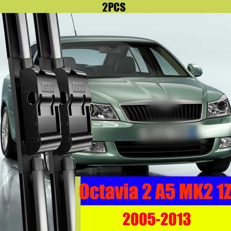 

Автомобильные передние щетки стеклоочистителя для Skoda Octavia 2 A5 MK2 1Z 2005 2006 2007 2008 2009 2010 2011 2012 2013 аксессуары для лобового стекла