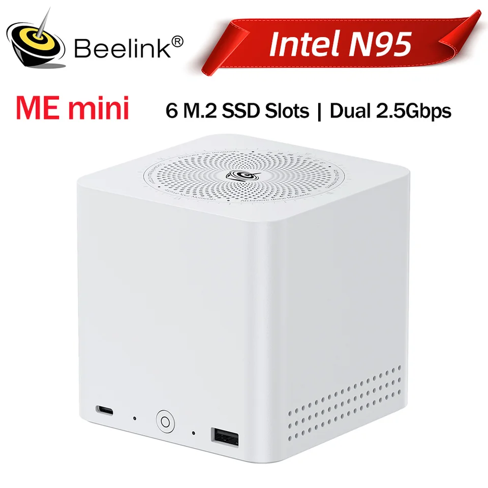Beelink ME Mini/Pro NAS ホームストレージ Intel Twin Lake N150/N95
