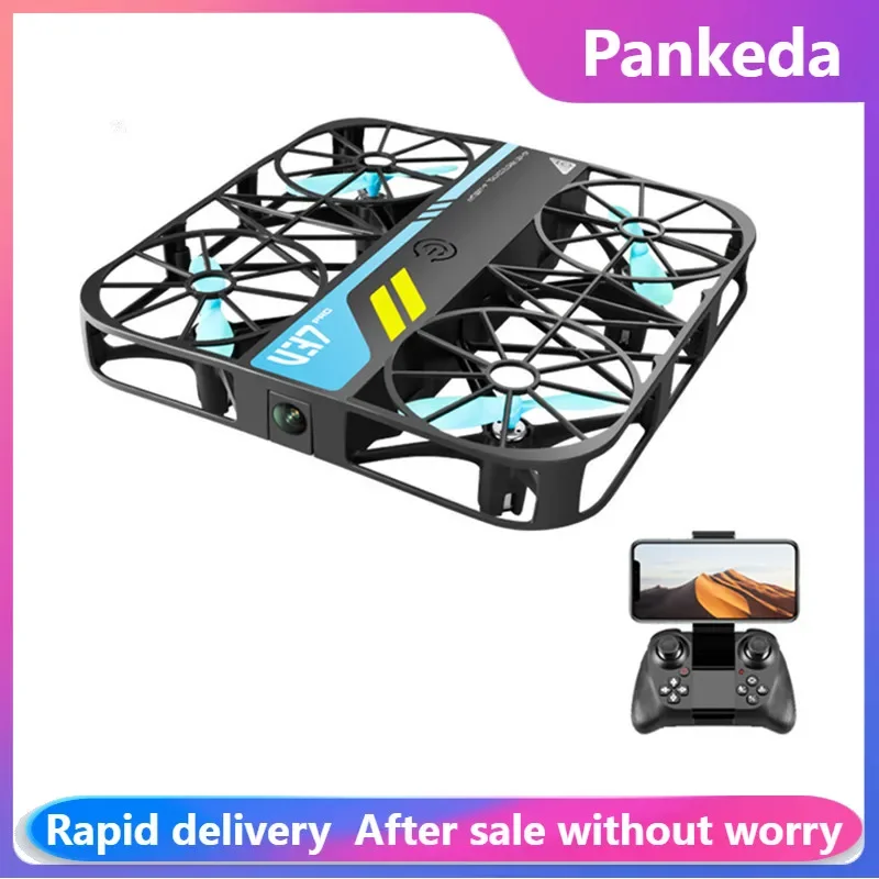 4D-V37 RC Quadcopter Drone Mini Pocket Drone Altitude Hover Aerial Photograph 2.4G WiFi HD Image Transmission FPV with 6K Camera