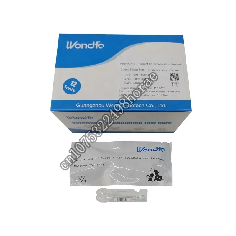 Prix optique d'analyseur de coagulation de coagulomètre vétérinaire Wondfo monocanal