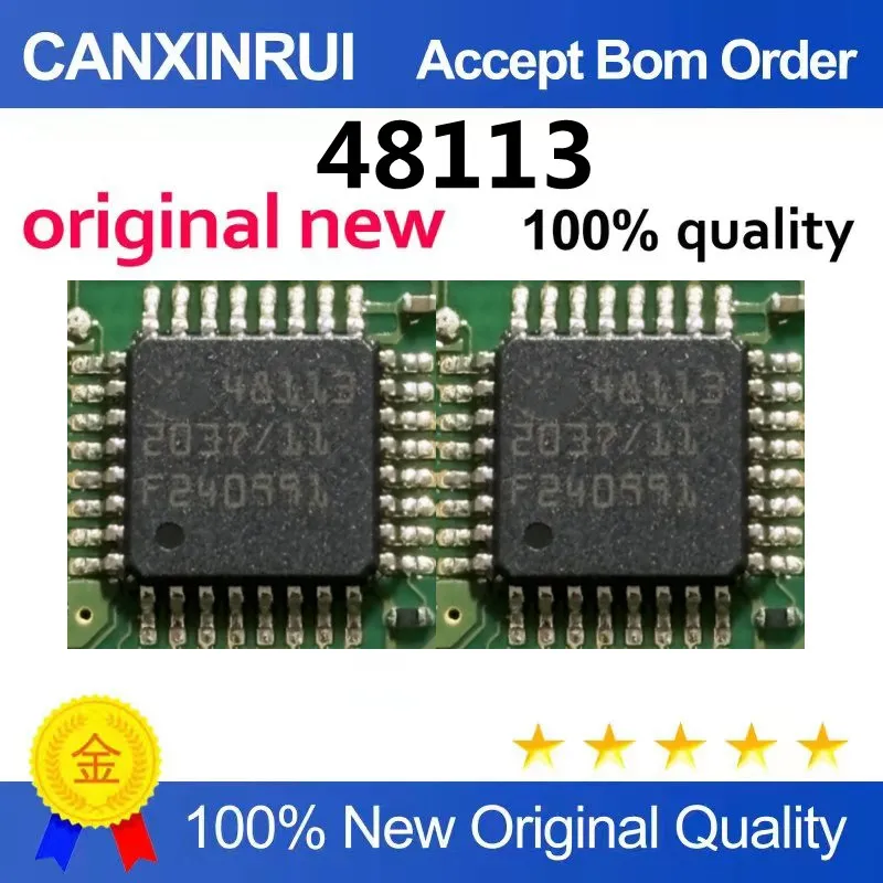 (5-100piezas)48113 Automotive computer board IC chip QFP32 pin