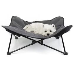 Pet Bed Outdoor Camping Cats Dogs Folding Bed Moisture Proof Leave Ground Elevated Bed Portable Kennel For Teddy Corgi Shiba